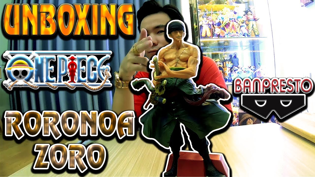 UNBOXING ONE PIECE - BANPRESTO ICHIBAN KUJI - BIG SIZE FIGURE - RORONOA ZORO