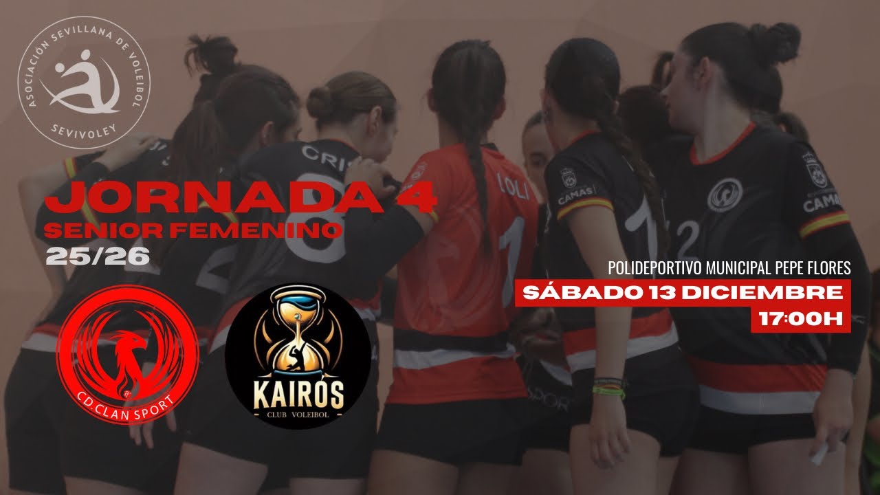 JORNADA 4 | Sevivoley | Senior Femenino - CV Kairós