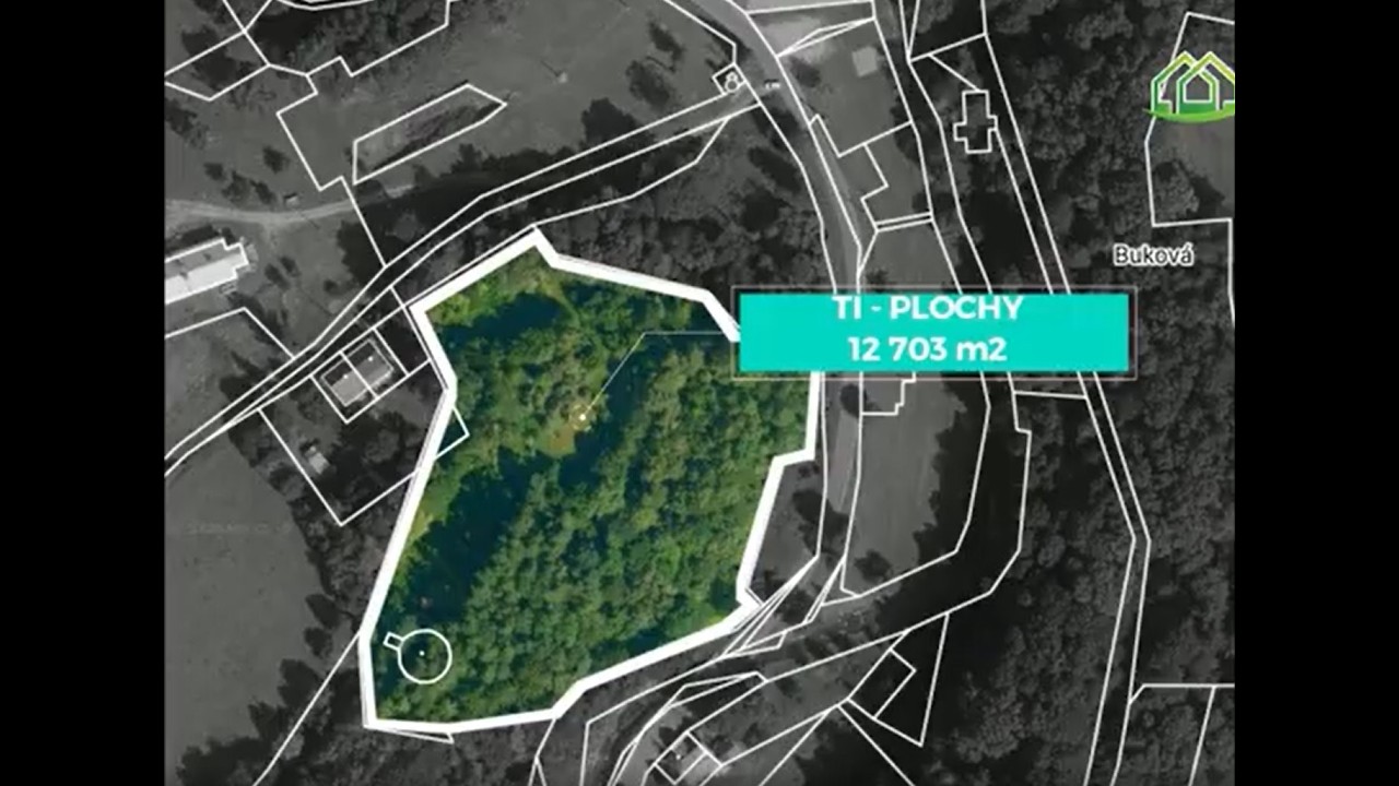 Prodej stavebního pozemku v obci Buková - Bernartice okr. Jeseník.