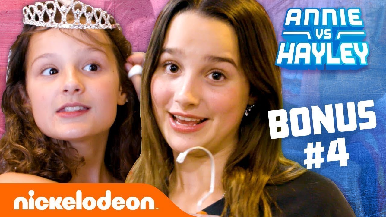 Annie vs Hayley EXTENDED High Fashion Thrift Haul 👘 Fashion Faceoff | Nick