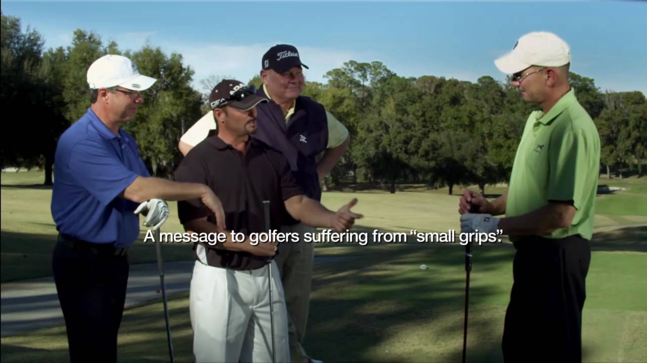 JumboMax Golf Grips tv spot 