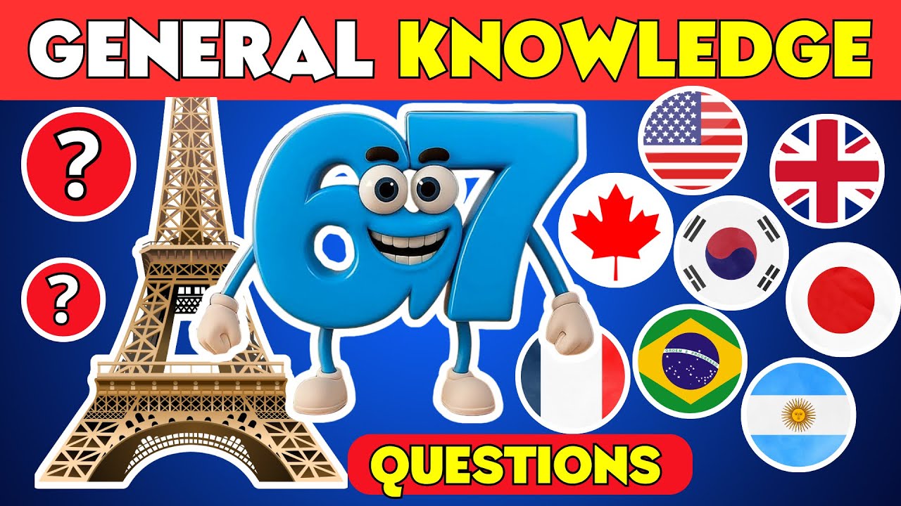 How Good is Your General Knowledge? | 60 Questions Challenge 🤷‍♂️🧠