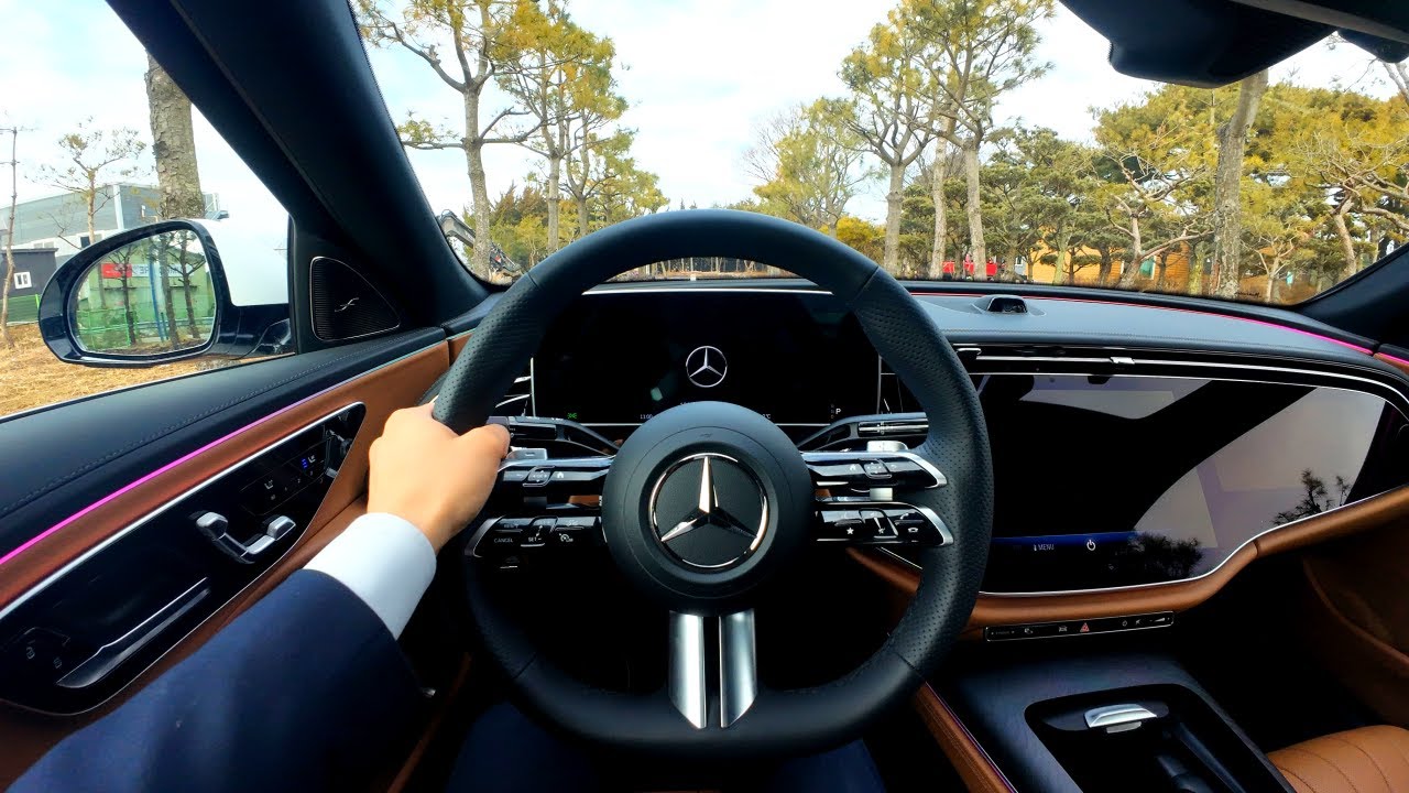 The New 2024 Mercedes Benz E300 AMG Line - POV Test Drive #mercedes #e300amg #benz #pointofview