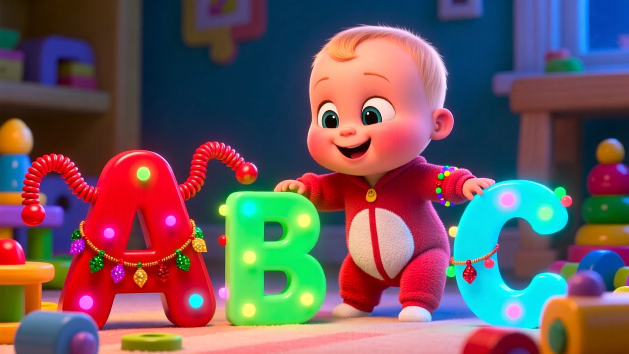 Xmas Joy ABC for Baby 🎄🎁 | Christmas ABC Song for Kids | Alphabet Learning Fun