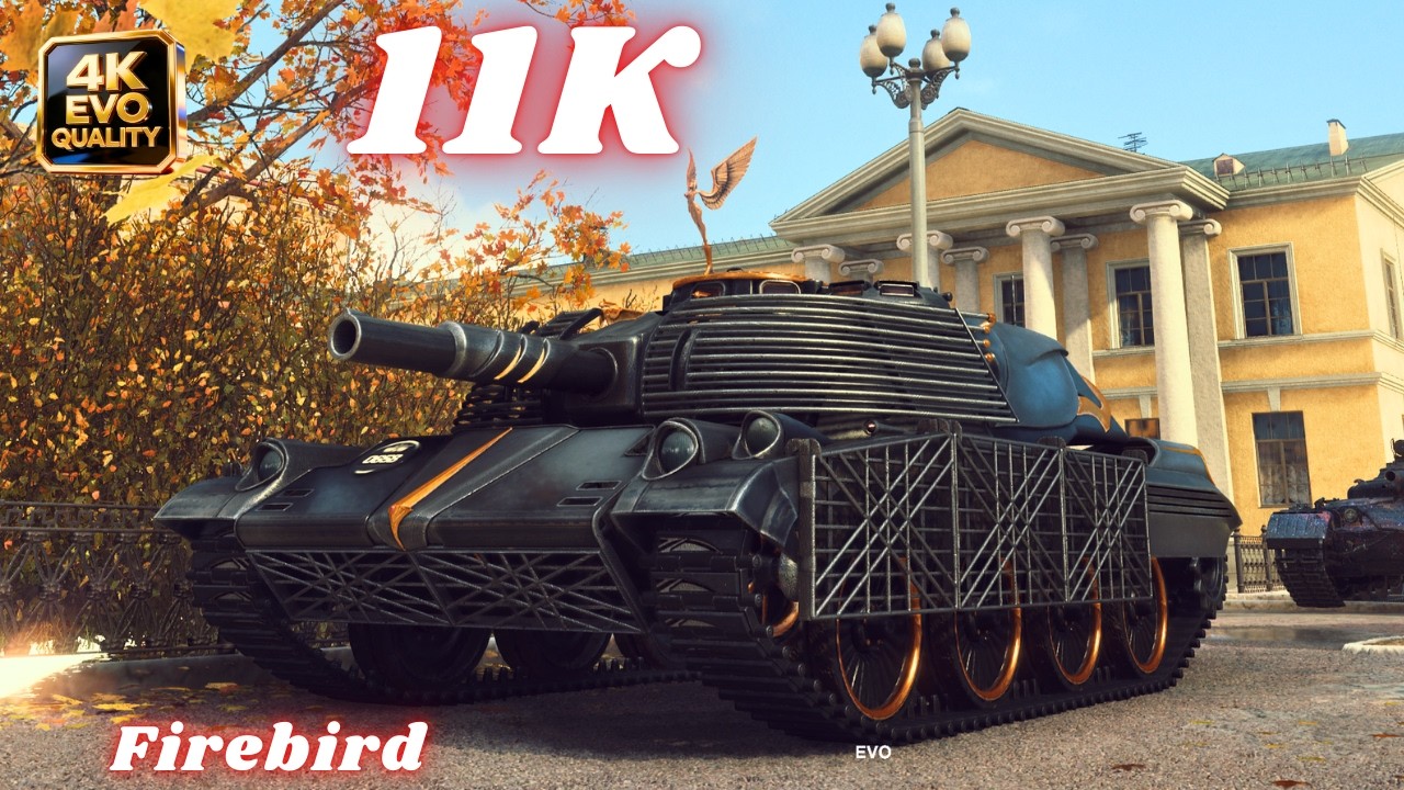 Firebird  11K Damage 4 Kills World of Tanks #wot