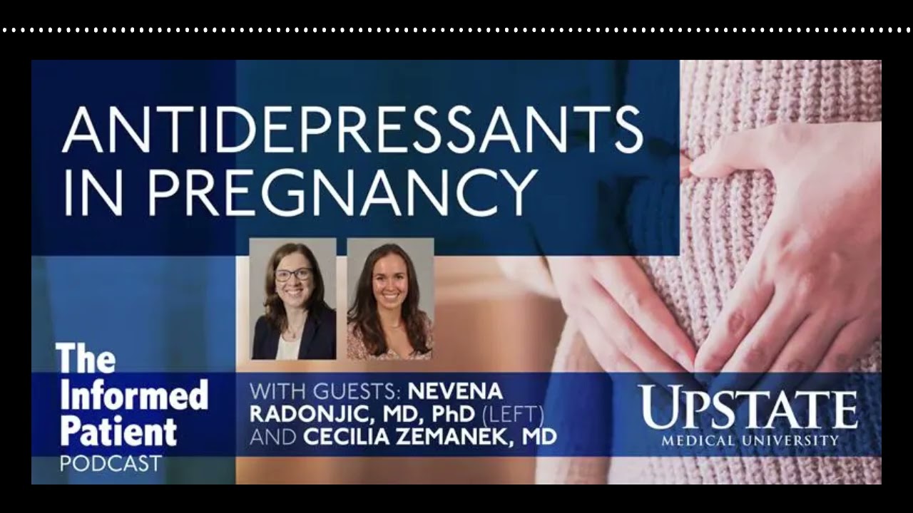 Antidepressants an option for depression in pregnancy
