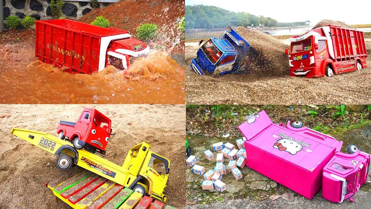 Kompilasi Truk Oleng Terguling Bikin Ngakak