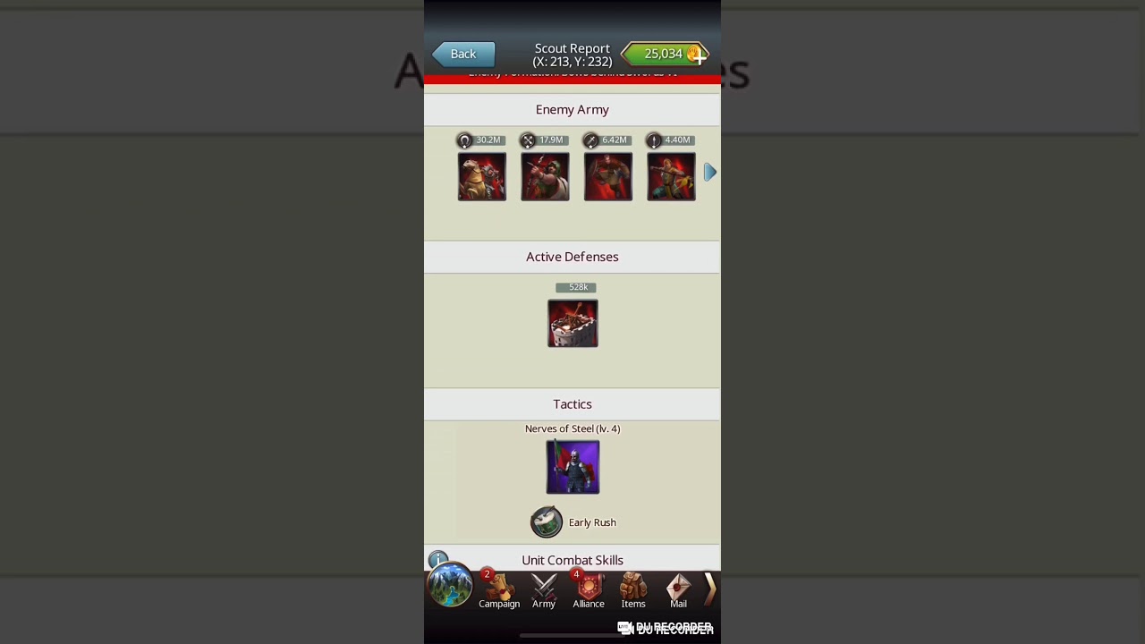 March of Empires t1 warrior 0