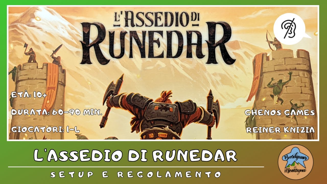 L'Assedio di Runedar - setup e regolamento in italiano (tutorial) [SUB ITA]