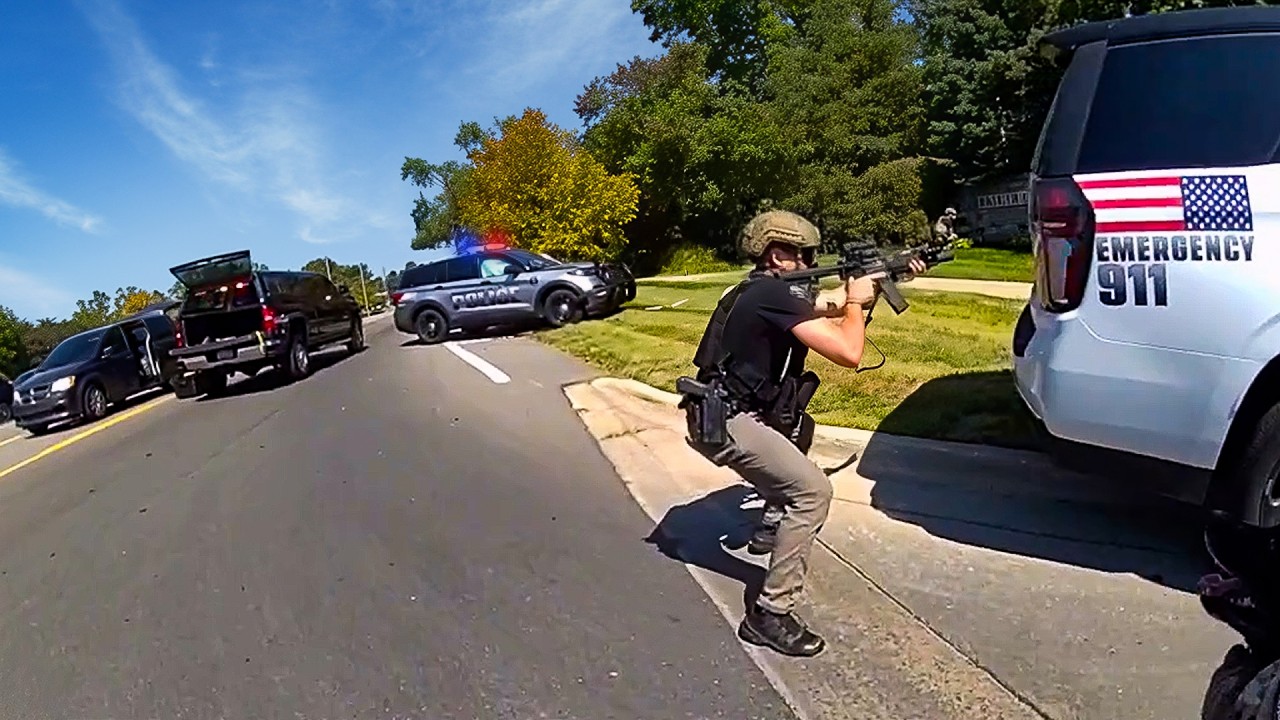Sniper Responds to Children Being Held Hostage
