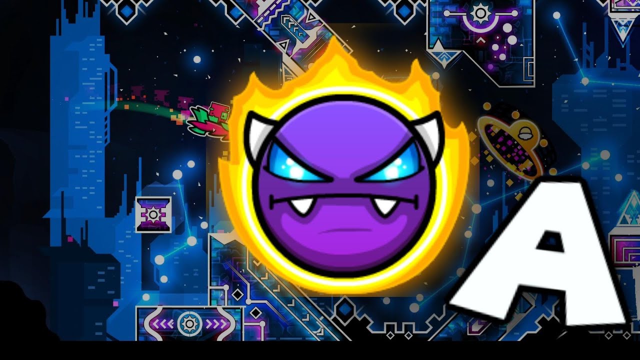 Je finis 1 easy demon par lettre ! (lettre A  ) I geometry dash FR 2.2