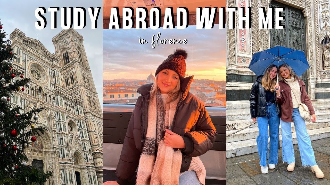 COLLEGE WEEK IN MY LIFE (FLORENCE STUDY ABROAD) || last week of class + playing tourist