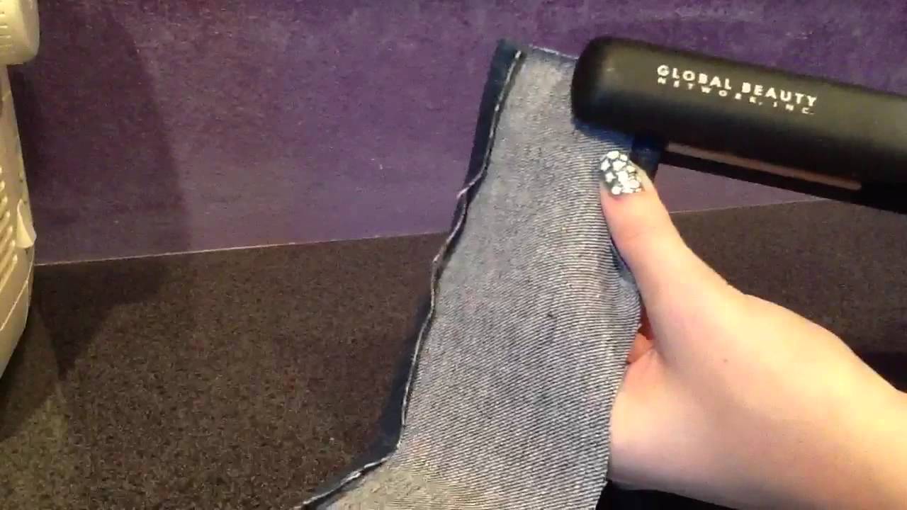 How to repurpose denim: making a bow