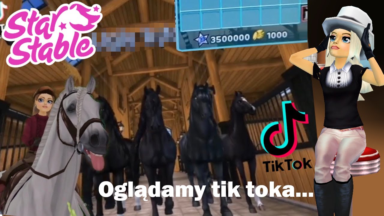 OGLĄDAMY TIK TOKI SSO'OWE... // STAR STABLE ONLINE