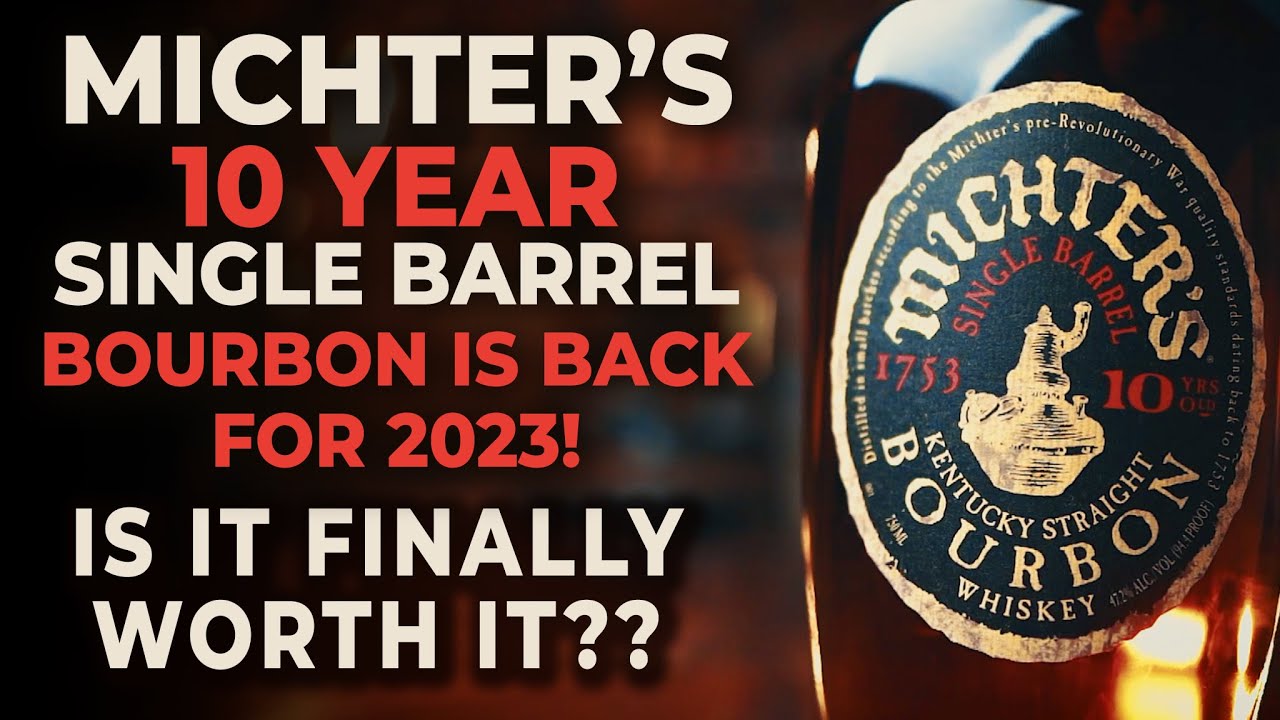 Michter's 10 Year Single Barrel Bourbon 2023 Review! Finally worth it?