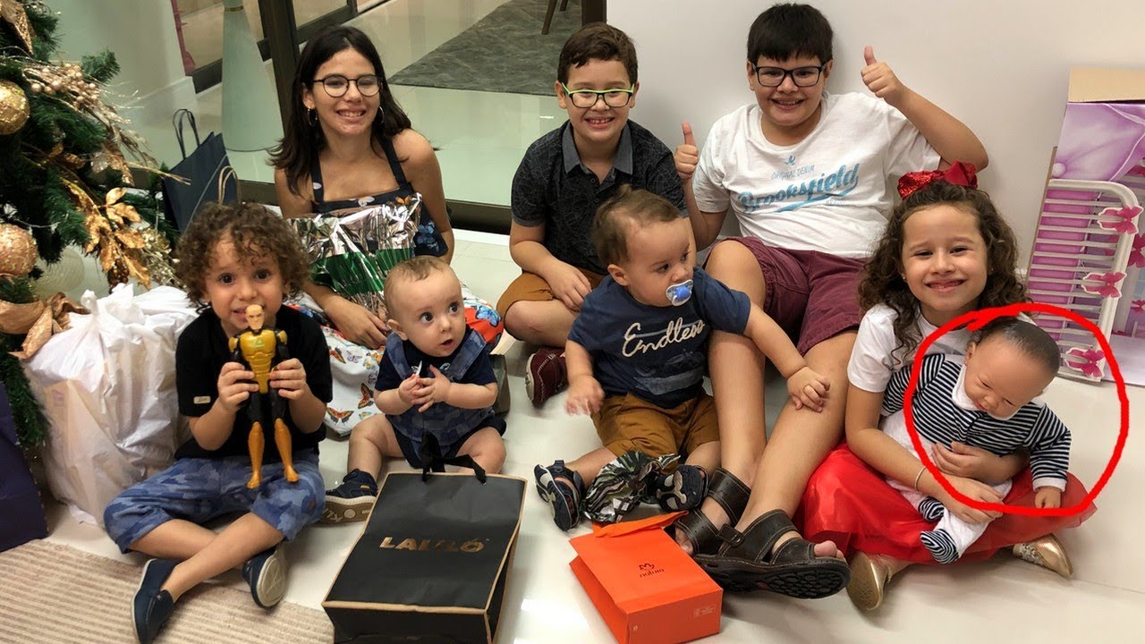 AMIGO SECRETO EM FAMÍLIA - 2018 A Valentina foi a primeira!