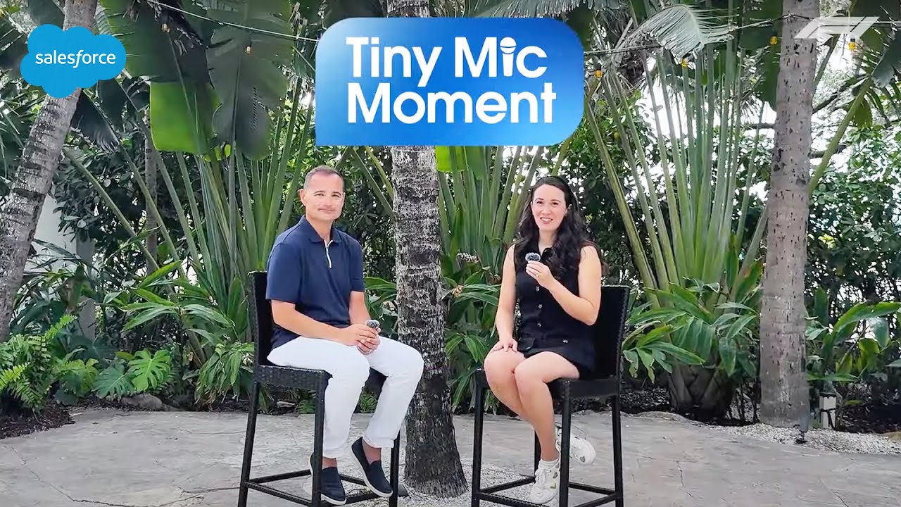 Tiny Mic at Formula1 Miami