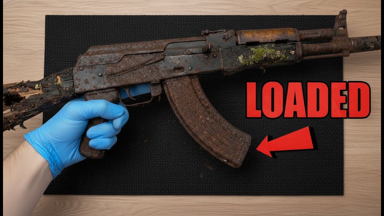 ASMR: Restoring LOADED AK47 PAP!!!Extremely Satisfying!!!