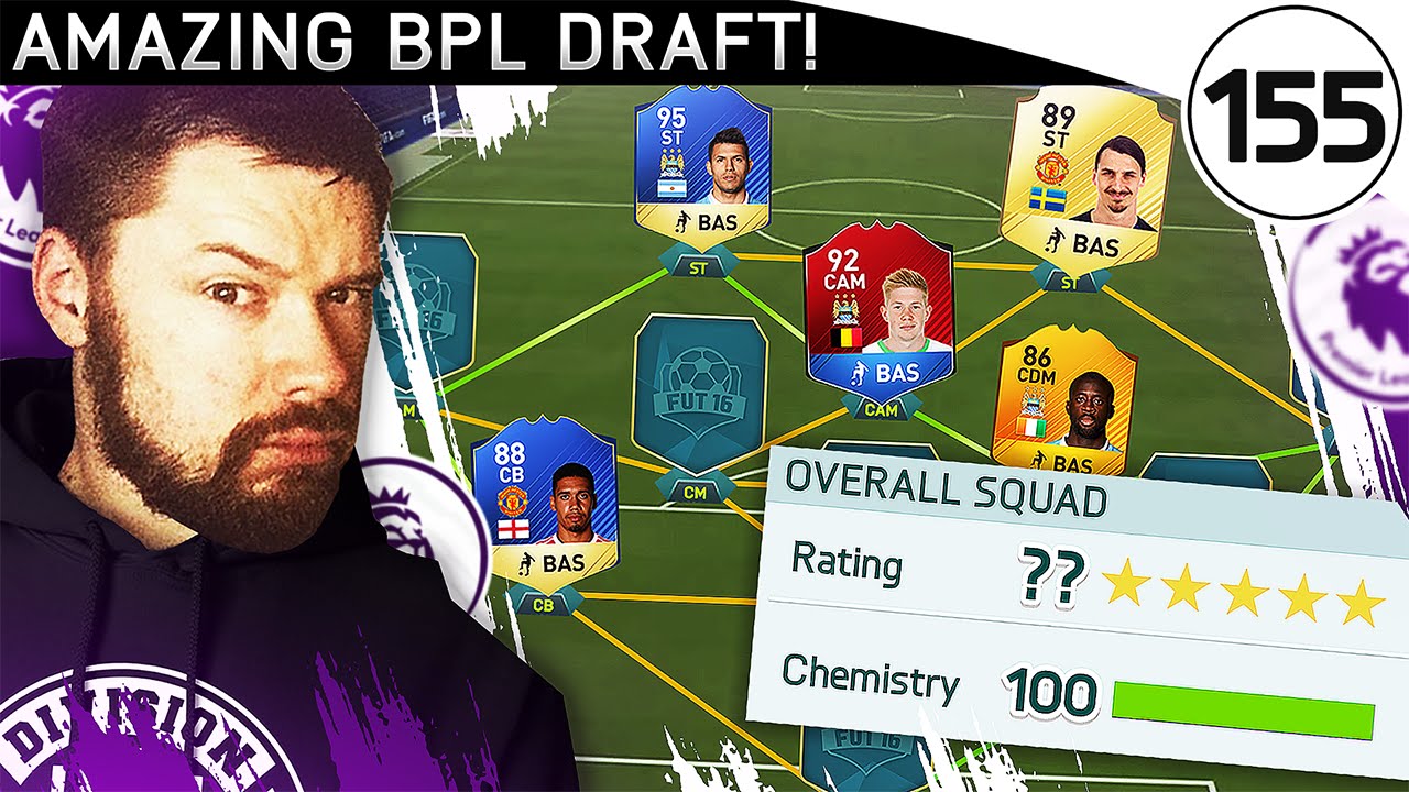 INSANE BPL FUT DRAFT!! - FUT DRAFT TO GLORY #155