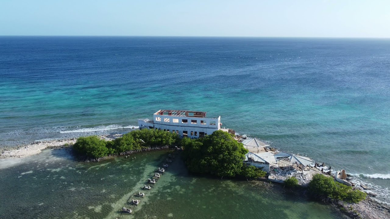 Aruba...  Isla di oro   DJI mini 2 (with a poem)