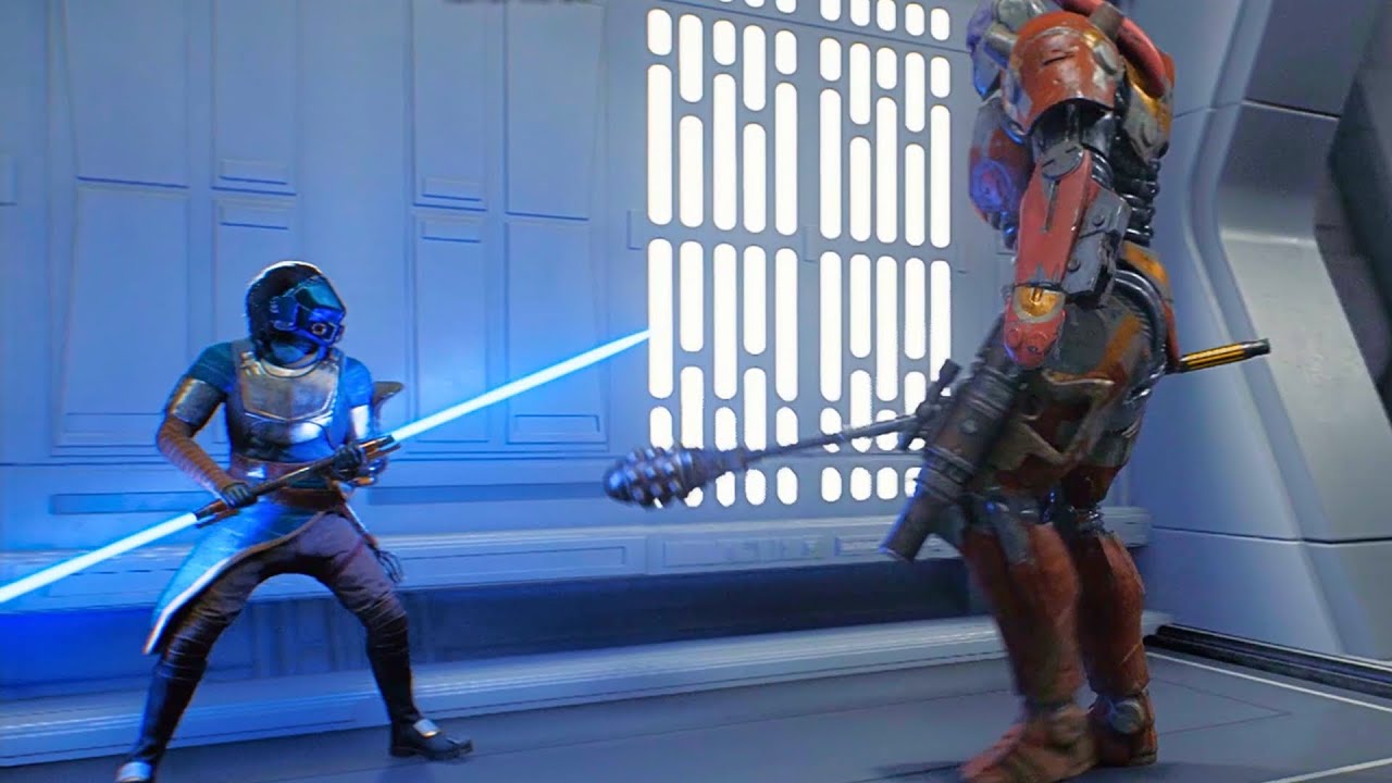 Rayvis VS Bedlam Raiders | STAR WARS JEDI SURVIVOR