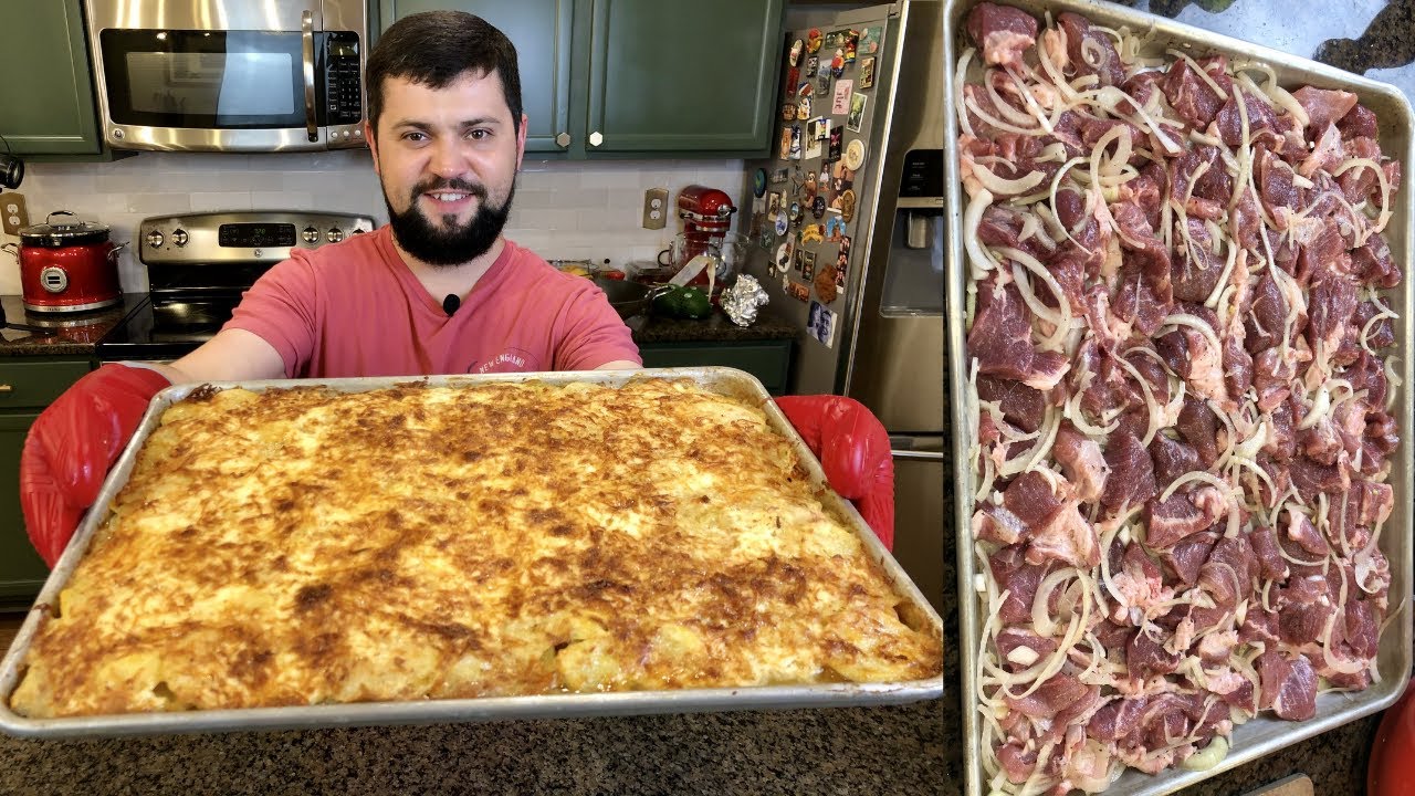 Мясо По-Французски Самый Сочный Рецепт Можно накормить 10 человек