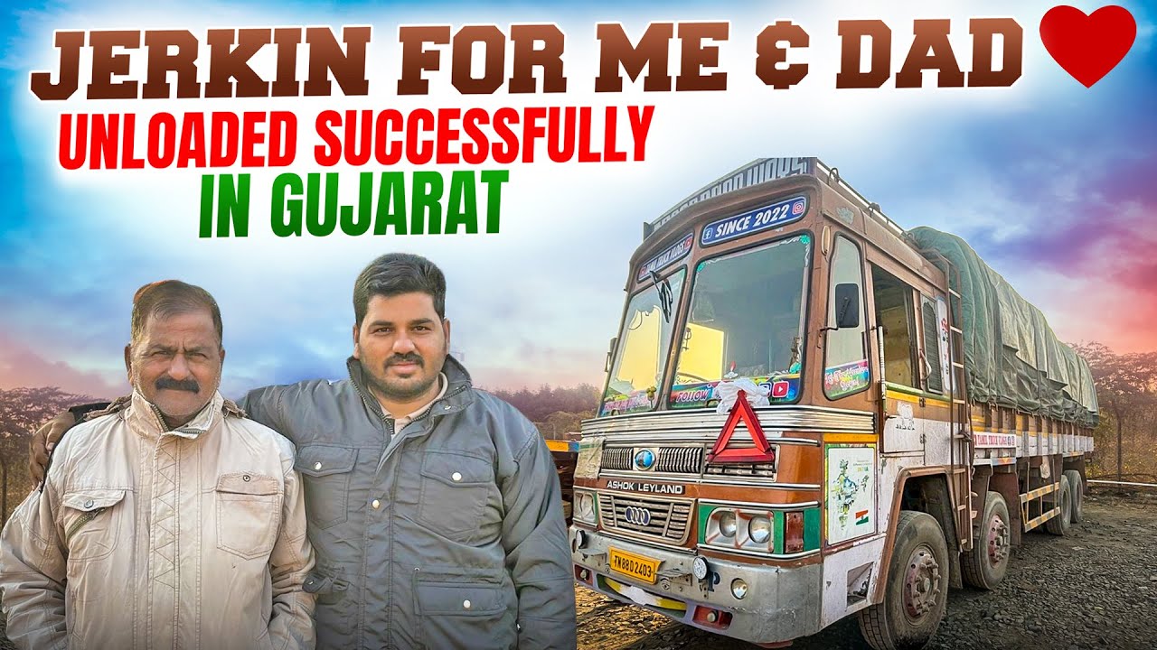 Gujarat-க்கு வந்தாச்சுங்க🔥🚚அப்பா ungalukku endha jerkin venumnu sollunga😃🚛