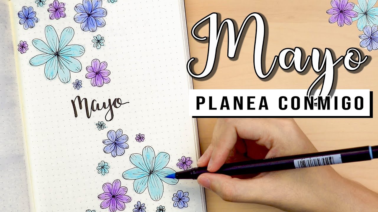 CREA TU AGENDA BULLET JOURNAL - MAYO | crea tu propia agenda