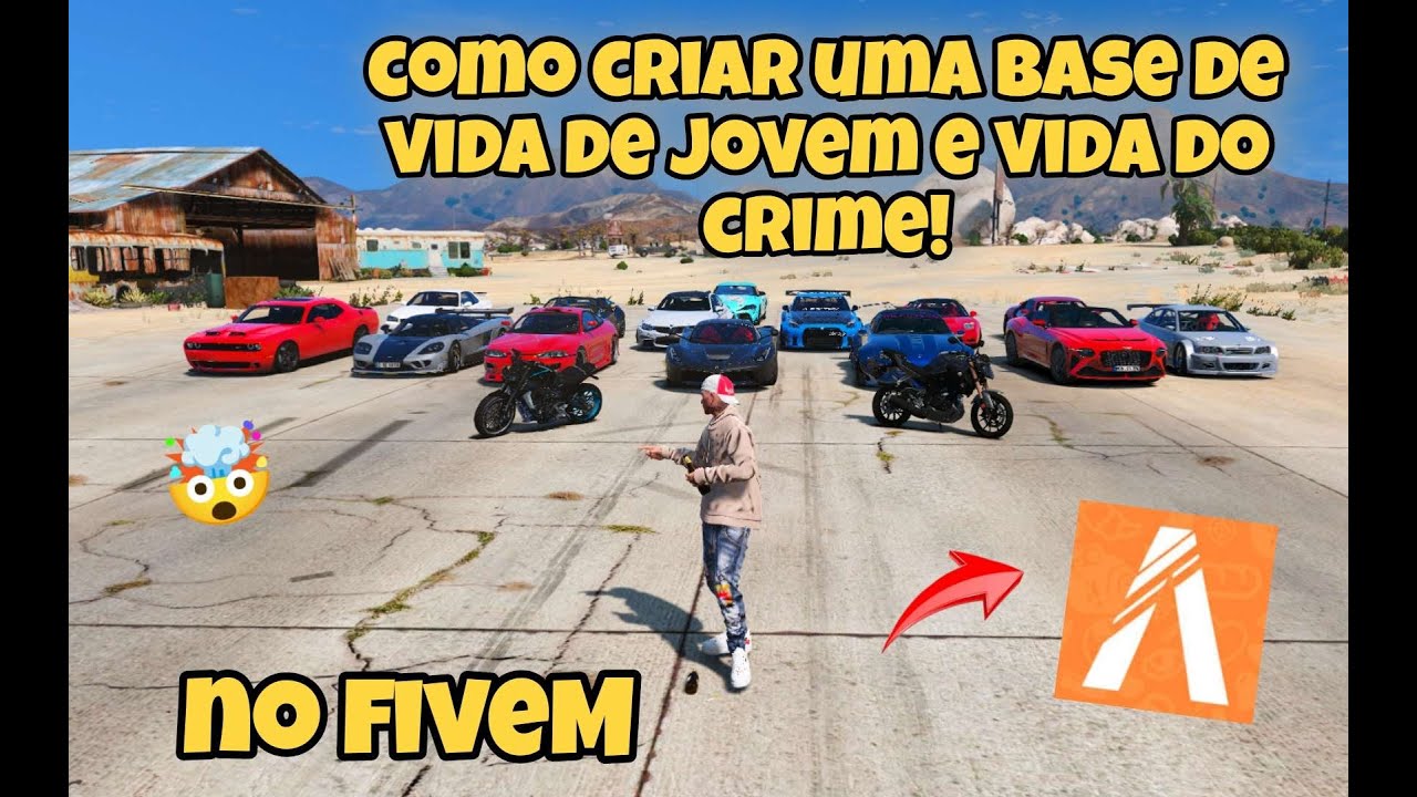 COMO CRIAR UM SERVIDOR DE GRAVAÇAO DE VIDA DE JOVEM NO FIVEM!