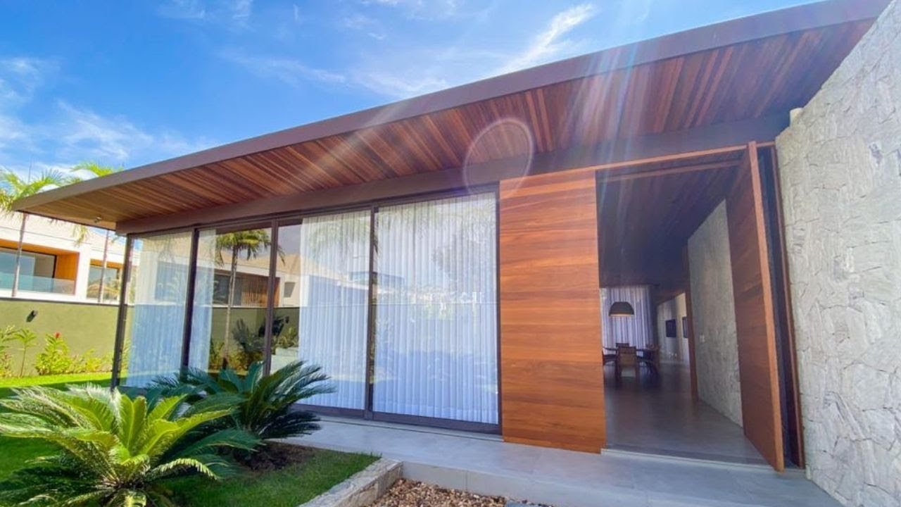 MANSAO CONTEMPORANEA LINEAR DECORADA DEL LAGO BARRA DA TIJUCA - EGIOVANELLI