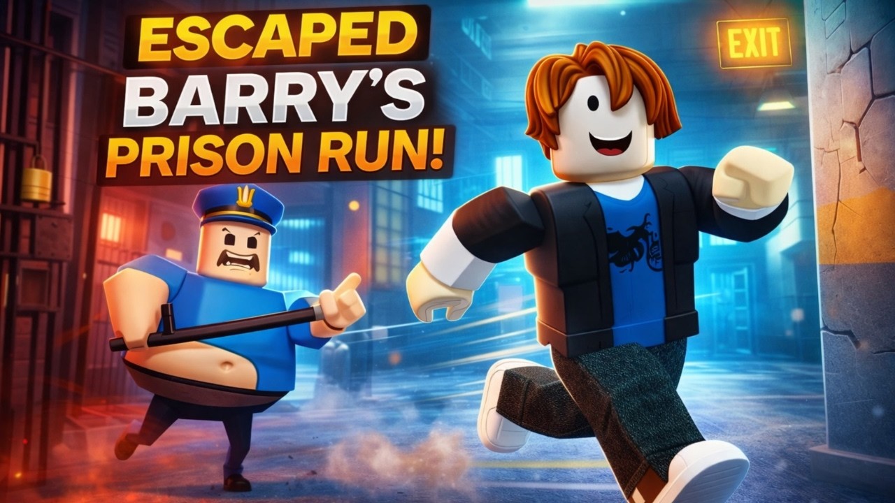 Barry’s Prison Run Escape Challenge in Roblox | Full Gameplay Hindi