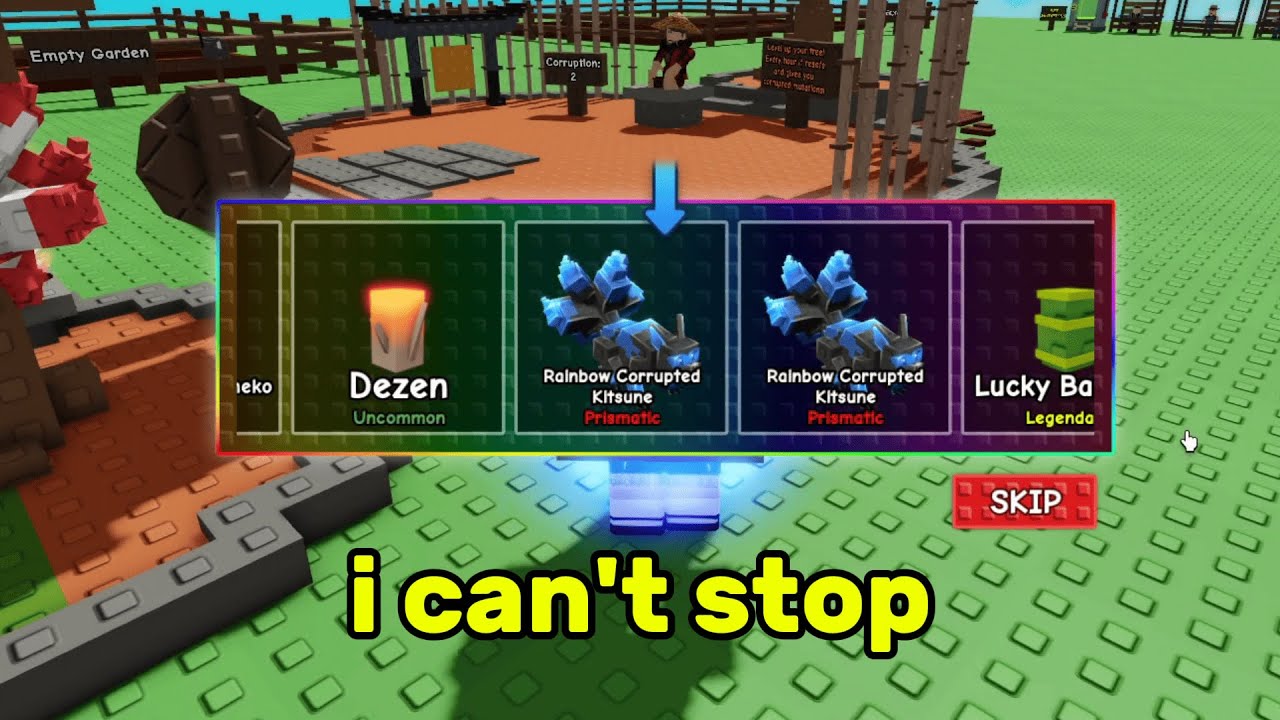 I CAN'T STOP SPENDING BOBUX IN CORRUPTED UPDATE! | Grow a Garden