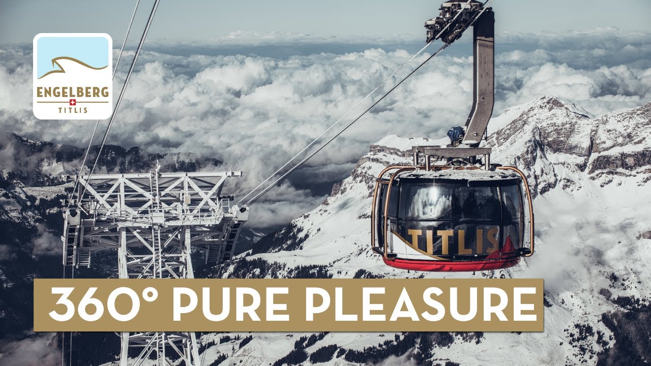 TITLIS ROTAIR &ndash; World's First Rotating Cable Car to the Summit of Mt. Titlis