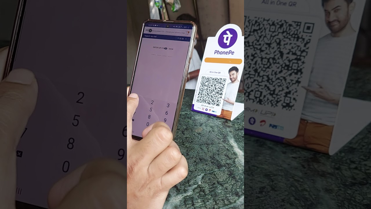how to scan and pay in phonepe | #shorts #youtubeshorts #phonepe
