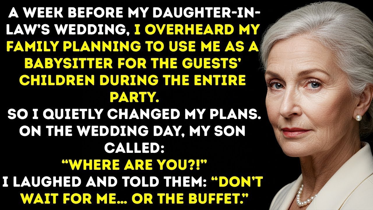 I Overheard My Family Planning to Hire Me as the Nanny for 15 Kids at the Wedding — So I Changed My…