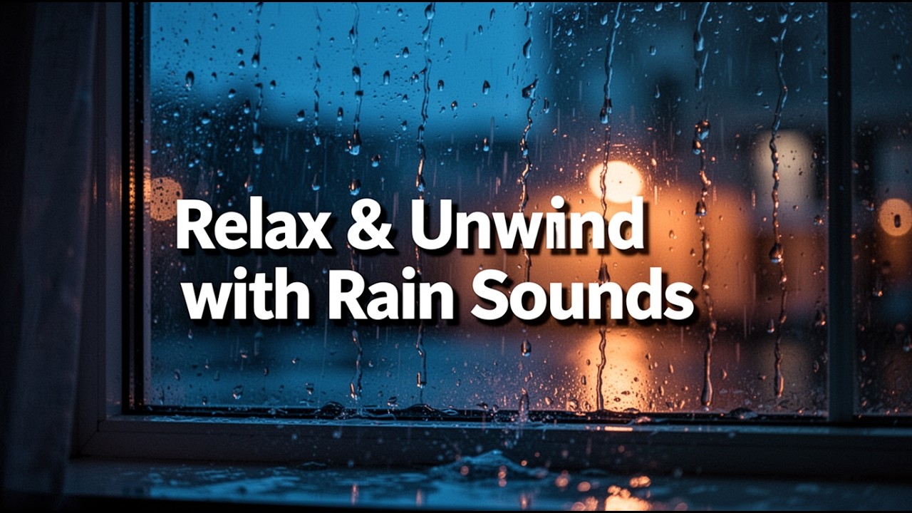 Pluie pour Dormir Rapidement – Son Relaxant 1H30