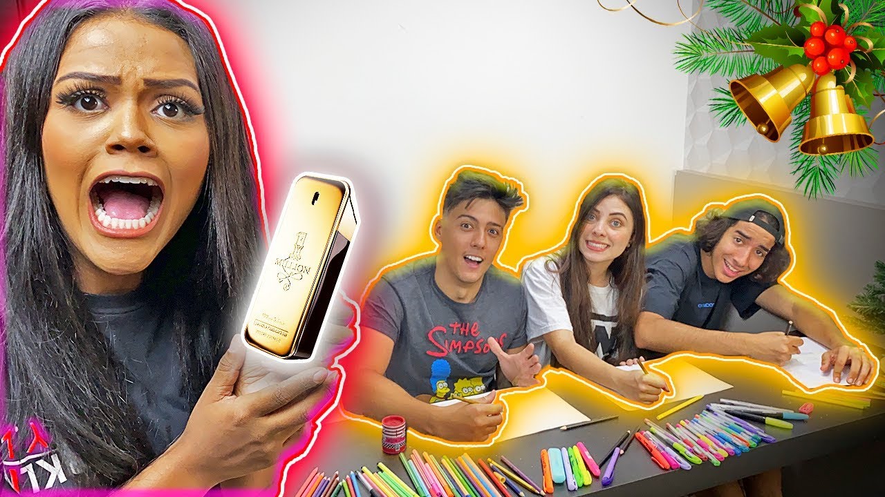 QUEM DESENHA MELHOR GANHA DE NATAL !!!