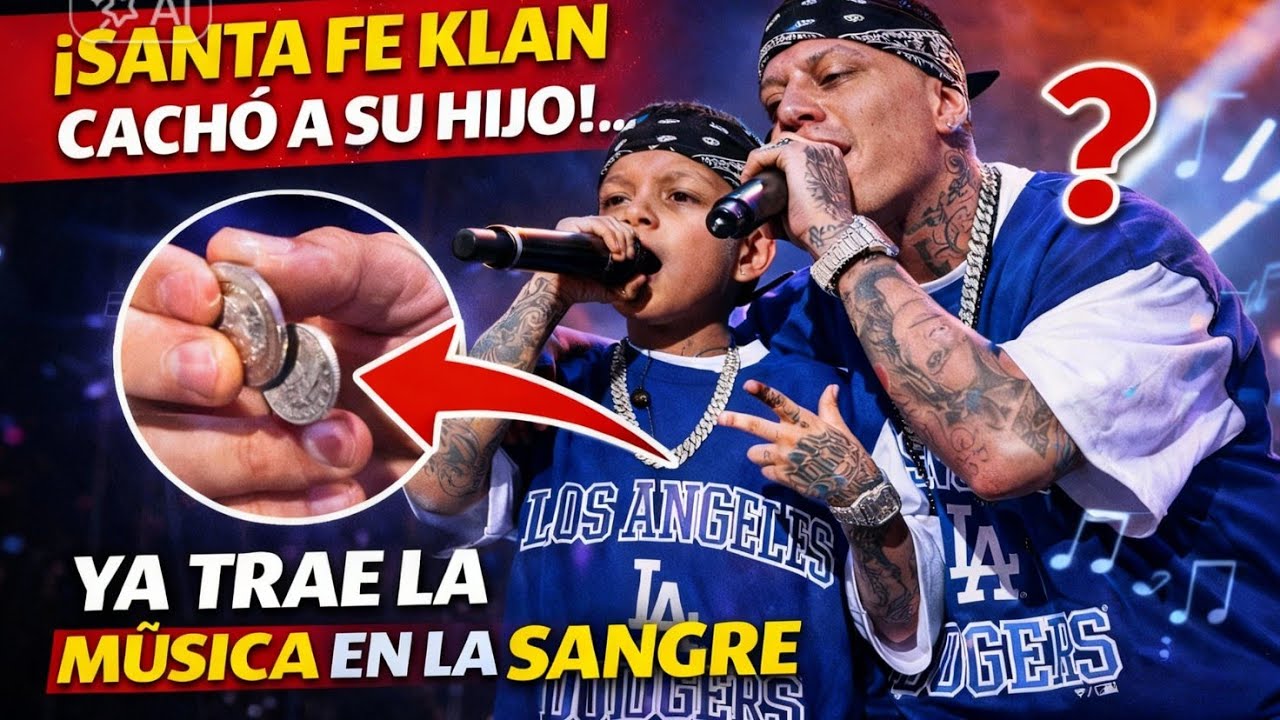 El hijo de Santa Fe Klan dice que no quiere la música… pero su talento dice otra cosa