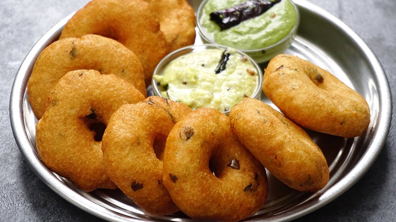 Minapa Vada in Telugu మినప గారెలు సోడా లేకుండా మెత్తగా రుచిగా వస్తాయ్ | Crispy Medu Vada Recipe