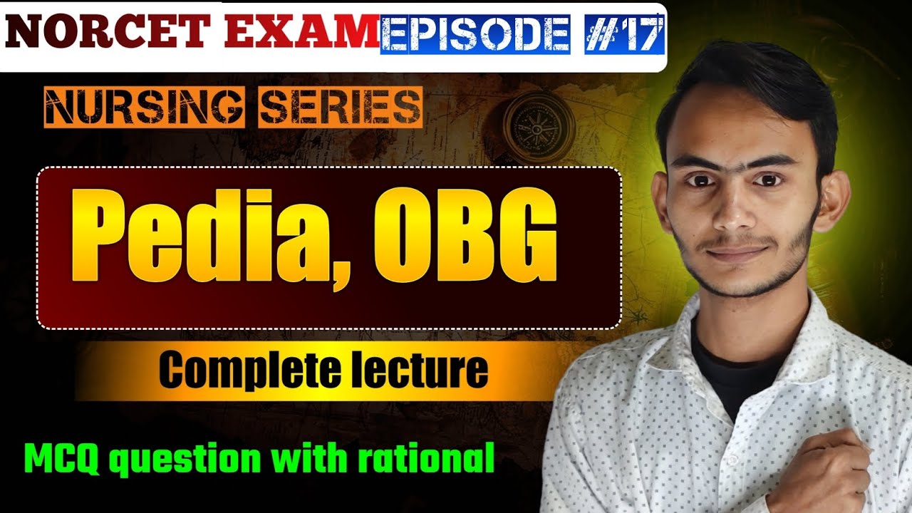 Nursing Series Episode #17 🔥 | Nursing series most imp questions ⁉️ | NORCET & All Nursing Exam #obg
