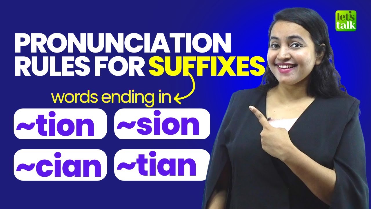 English Suffixes You're Probably Mispronouncing | Rules To Improve English Pronunciation.