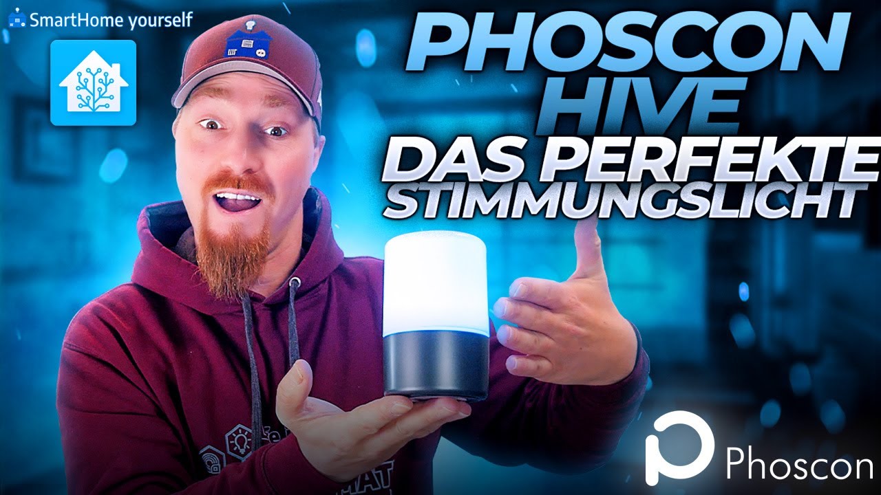 PHOSCON HIVE: Das perfekte STIMMUNGSLICHT | Zigbee + Bluetooth + Akku