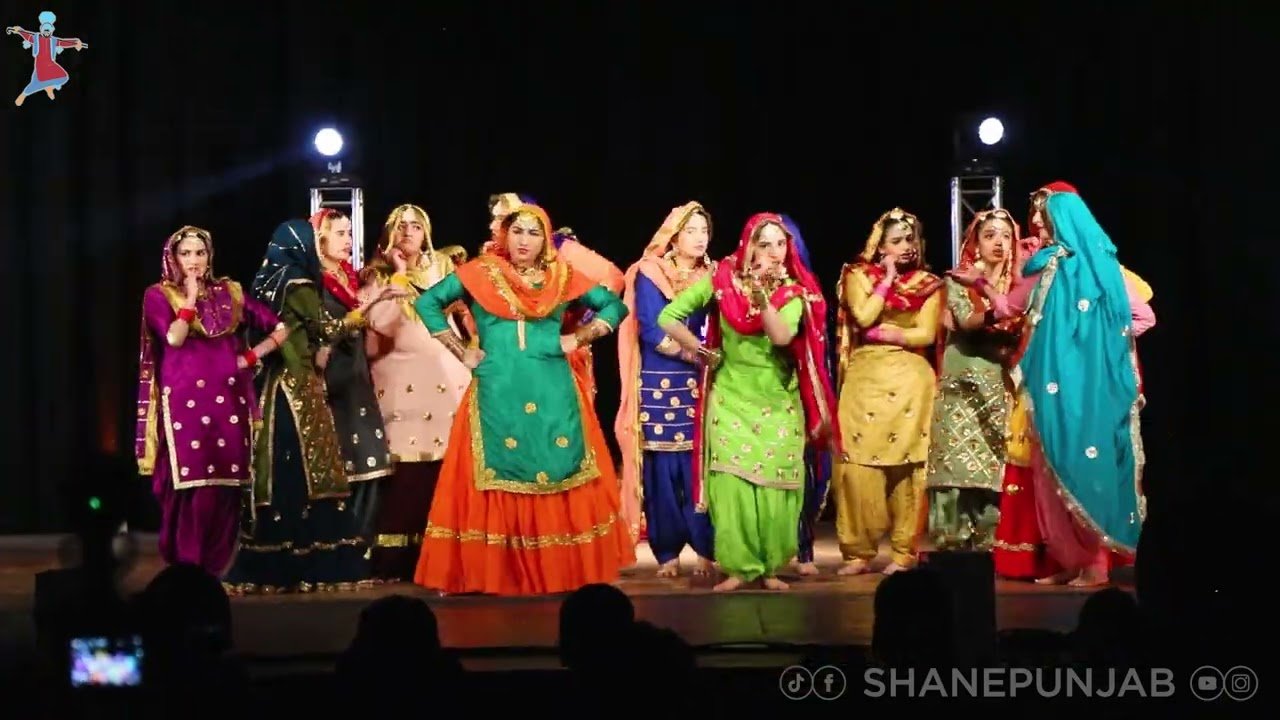 Shan-E-Punjab Jr Giddha @ Mera Punjab Bolda 2023 |  First Place | Sacramento CA