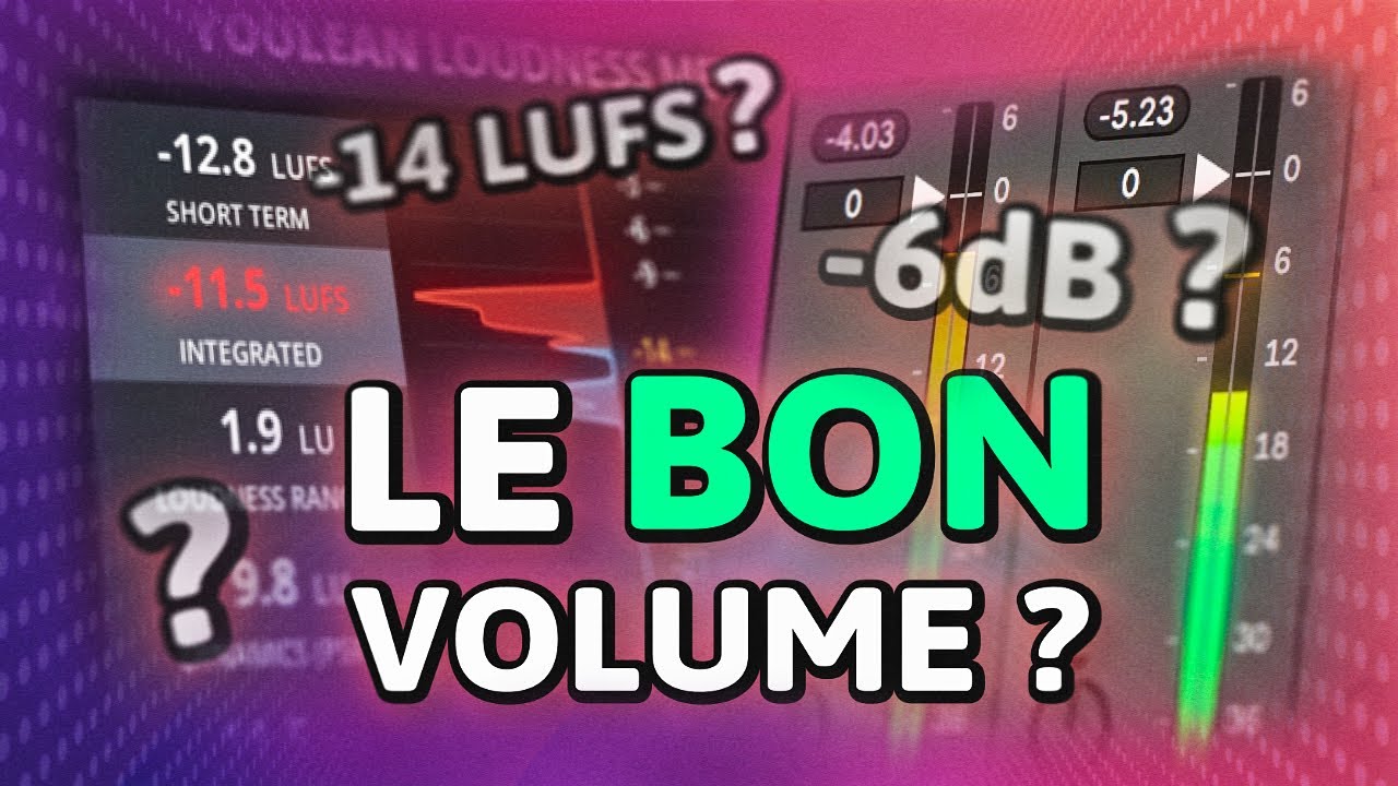 Comment être sûr de TOUJOURS trouver le volume parfait