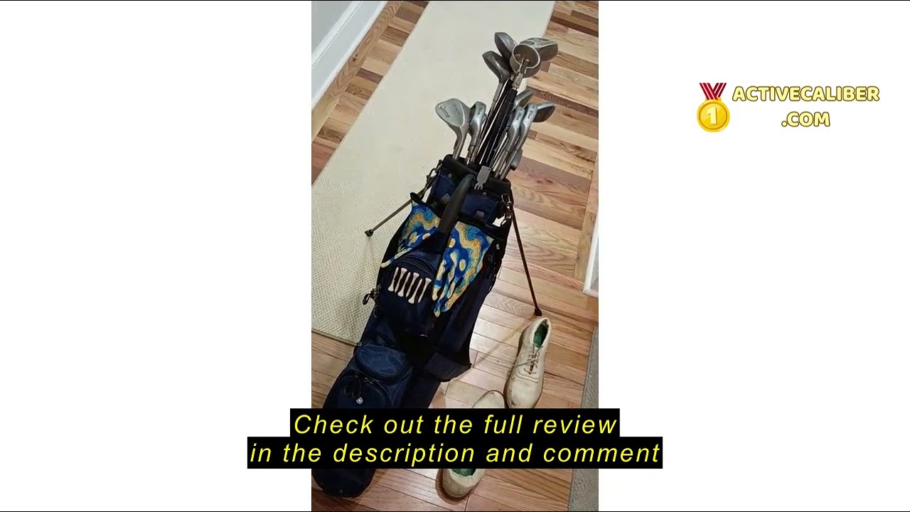 Review Findway Small Golf Bag Lightweight Pitch and Putt Golf Bag with Stand, Adjustable Dual Straps