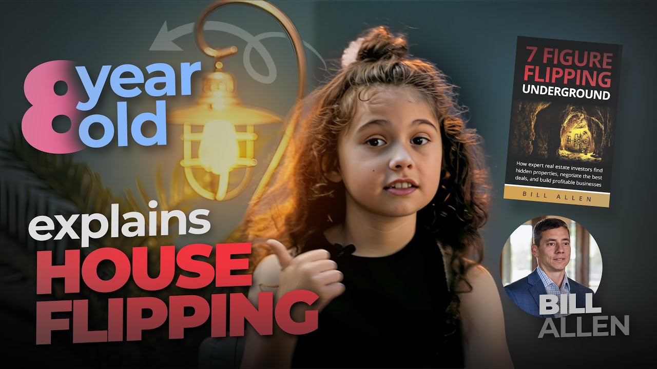8-Year-Old Explains Wholesaling & House Flipping Better Than Most Adults 😂