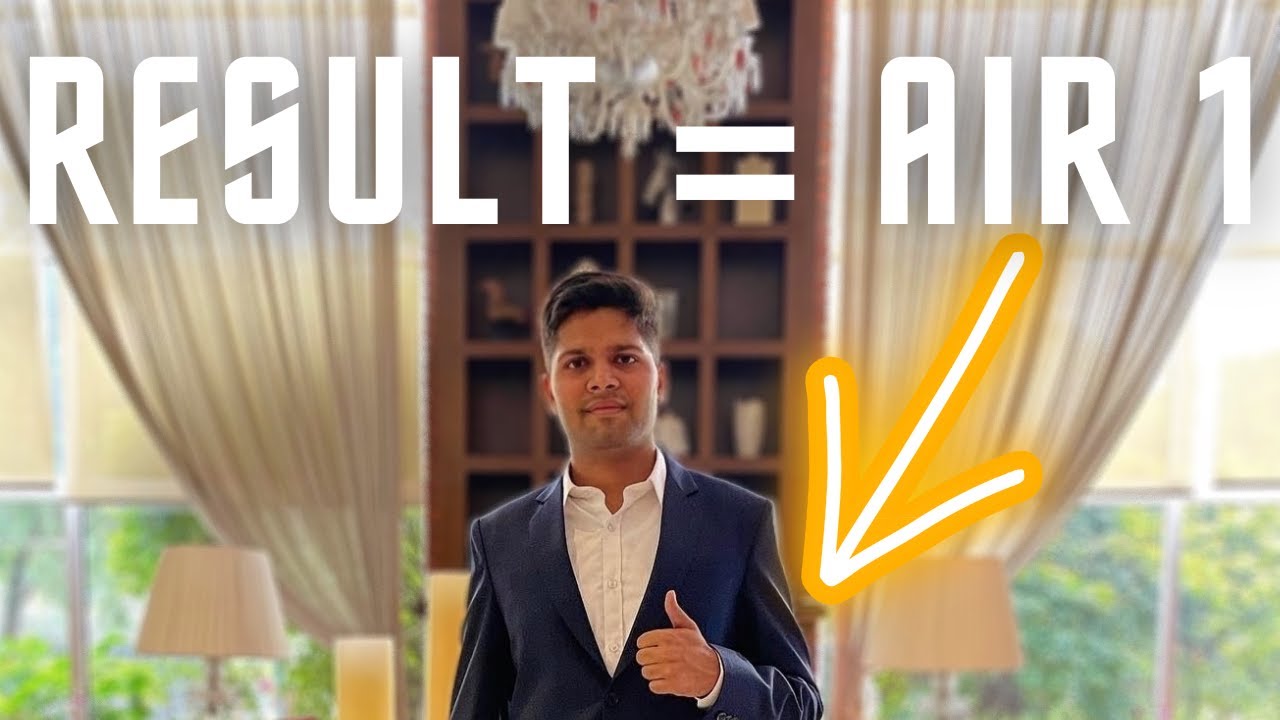 This Strategy made me JEE AIR 1 (R*******) | Kalpit Veerwal