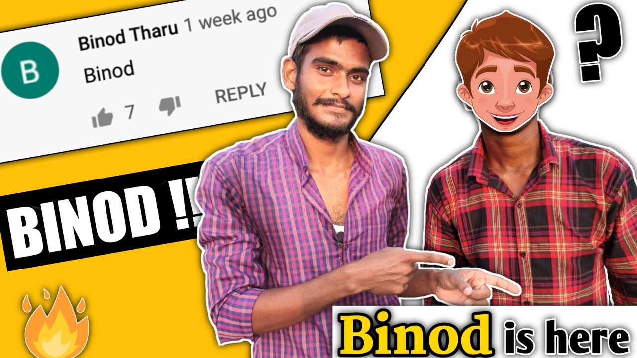 WHO IS BINOD ? -  Why Trending Binod - Viral Binod Name  | Pintu Devraj |