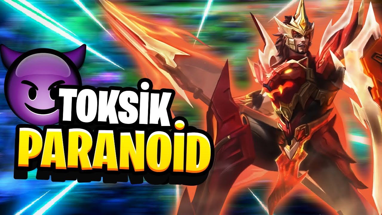 TOKSİK PARANOID'İN OYUNUNDAN KORKUN!😈 - MINSITTHAR - Mobile Legends