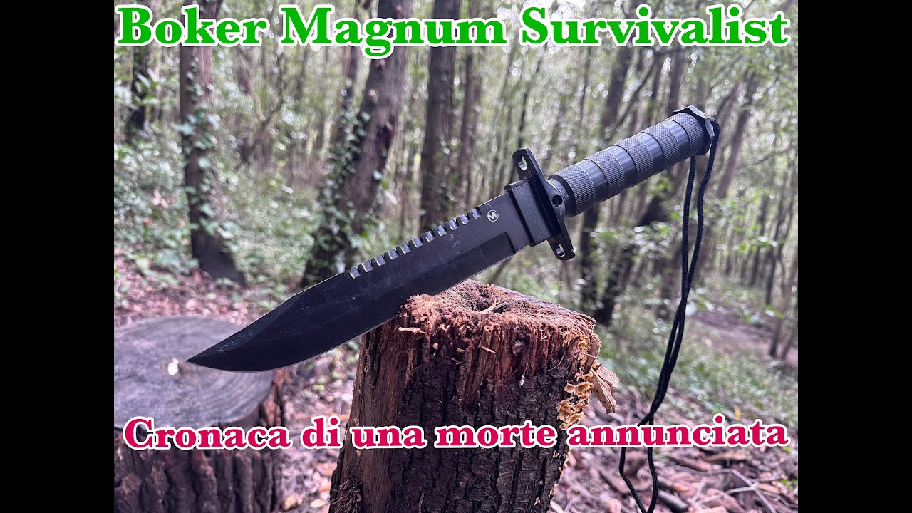 CRONACA DI UNA MORTE ANNUNCIATA... (BOKER MAGNUM SURVIVALIST)